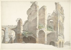 O Coliseu em Roma de Joseph August Knip