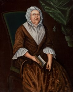 Faith Savage, Sra. Cornelius Waldo, c. 1750 (óleo sobre tela)