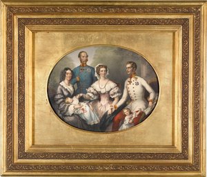 Família Imperador da Áustria de Joseph Bayer