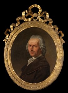 Retrato de Paulus de Cock (óleo sobre tela) de Joseph Benoît Suvée