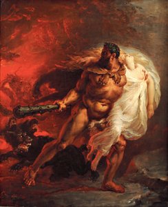 Hércules Arrancando Alceste do Inferno, ca 1806. de Joseph Boniface Franque