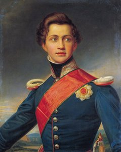 Othon Ier de Grece - Retrato de Otto, Rei da Grécia - Stieler, Joseph Karl (1781-1858) - 1832 - Óleo sobre tela - 89x68 - Museu Benaki, Atenas de Joseph Carl Stieler