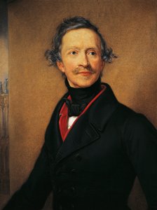 Retrato Ludwig I da Baviera (Estrasburgo de Joseph Carl Stieler
