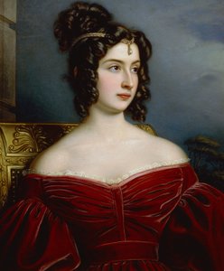 Retrato de Marchesa Marianna Florenzi de Joseph Carl Stieler