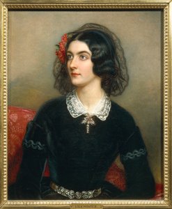 Retrato de Maria Dolores Elisa Gilbert, conhecida como Lola Montez (Limerick de Joseph Carl Stieler