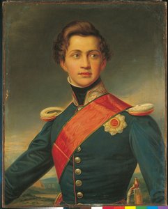 Retrato de Othon quando jovem (óleo sobre tela) de Joseph Carl Stieler