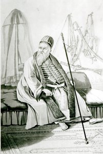 Retrato de Ali Pasha de Yannina, gravado por Robert Havell, 1822