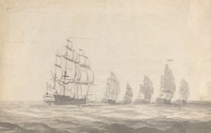 Seis Navios de Batalha em Mares Pesados de Joseph Cartwright
