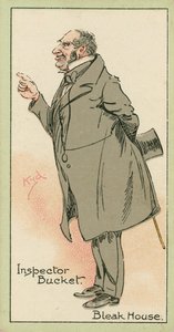 Inspetor Bucket, Bleak House (litografia a cores)
