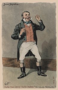 John Browdie, Nicholas Nickleby (cor litho)