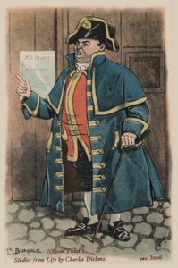 Sr. Bumble, Oliver Twist (cor litho)