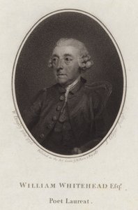 William Whitehead, poeta e dramaturgo inglês (gravura) de Joseph Collyer