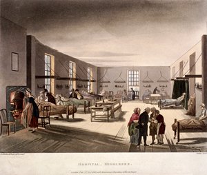Mortimer Street, Marylebone, Londres, 1808