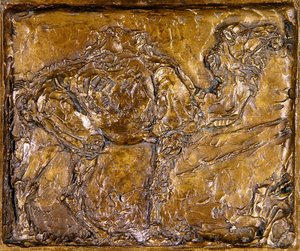 Placas de Camelo e Ibex (bronze) (ver também 351310) de Joseph Crawhall