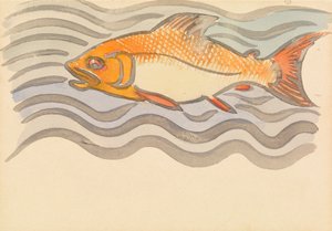 Peixe (aguarela sobre papel)