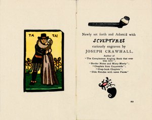 O Primeiro Renascimento do Estilo Chap-Book, 1885, 1946 de Joseph Crawhall