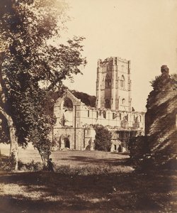 Abadia de Fountains. A Igreja, Cloister e Hospitium, 1850.