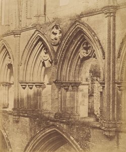 Abadia de Rievaulx. Os Arcos do Trifório, 1850