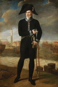 Retrato de Bernard-François, marquês de Chauvelin (óleo sobre tela) de Joseph Denis Odevaere