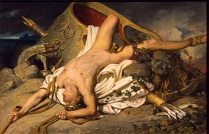 A morte de Hipólito, 1825.