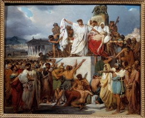 A morte de Júlio César Júlio César (Giulio Cesare ou Júlio César)