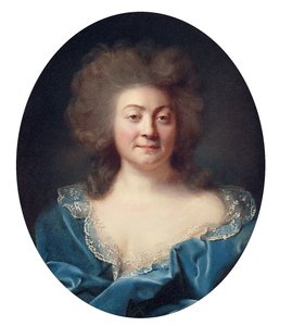 Retrato de uma senhora de Joseph Ducreux