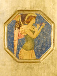 Anjo com uma cruz, detalhe de Crystofore de Joseph Edward Southall