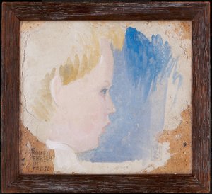 Head Of A Boy, 1916. de Joseph Edward Southall