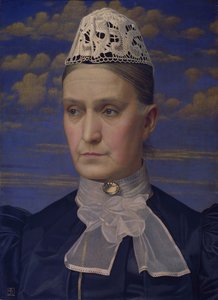 Retrato da mãe do artista, 1902. de Joseph Edward Southall