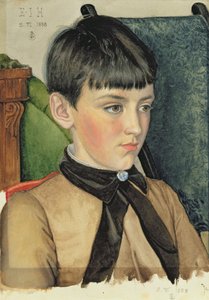 Retrato de Isabella Harlock, 1888 (wc e guache sobre papel)