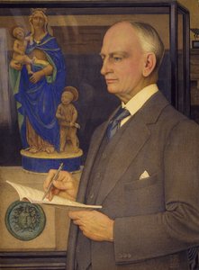 Retrato de Sir Whitworth Wallis de Joseph Edward Southall