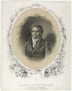 Alois Senefelder, 1871. de Joseph F. Knapp