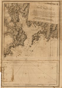 O Neptuno Atlântico, publicado para uso da Marinha Real da Grã-Bretanha,
