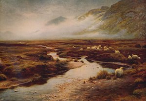 O musgo em Poolewe, 1913, c1915 de Joseph Farquharson
