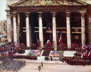 Funeral de Estado de Paul Doumer (1857-1932) 12 de maio de 1932
