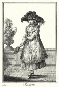 Charlotte (gravura) de Joseph Franz von (after) Goez