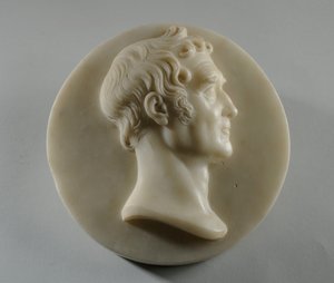 Retrato do Medalhão de Benjamin Gott