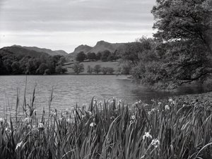 Vista para o outro lado do Loughrigg Tarn de Joseph Hardman