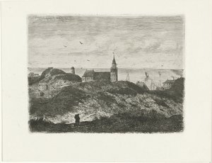 Vista de Scheveningen de Joseph Hartogensis