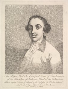 O Honorável James Caulfield, Conde de Charlemont do Reino da Irlanda..., 19 de março de 1782. de Joseph Haynes