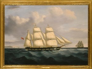 Bark Isis - Pintura, século XIX, de Joseph Heard