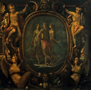 As Três Graças (óleo sobre tela)