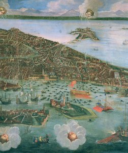 Vista aérea de Veneza (detalhe de 170292 e 61004)