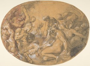 Satyrs e Nymphs, ca. 1599.