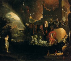 Italiano: Pluto giunge dal Tartaro
Alemão: Hades