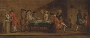 Números numa taberna ou cafetaria de Joseph Highmore