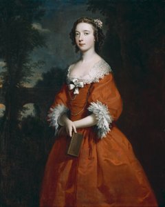 Miss Hamilton, c.1735-45 de Joseph Highmore