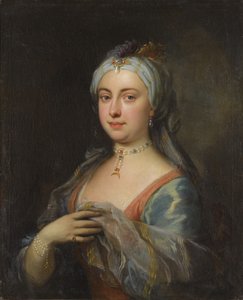 Retrato de Lady Mary Wortley Montagu 1689-1762