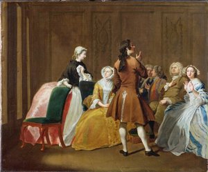 A Família Harlowe, de &39;Clarissa&39; de Samuel Richardson, c.1745-47