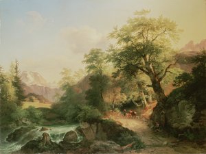 Floresta perto de Viena, 1852